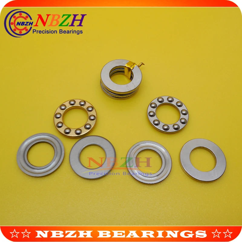 NBZH Bearing10pcs Free Shipping Axial Ball Thrust Bearings F9-20M (BA9 AKL9) 9*20*7 Mm Plane Thrust Ball Bearing F9-20 M 9X20X7