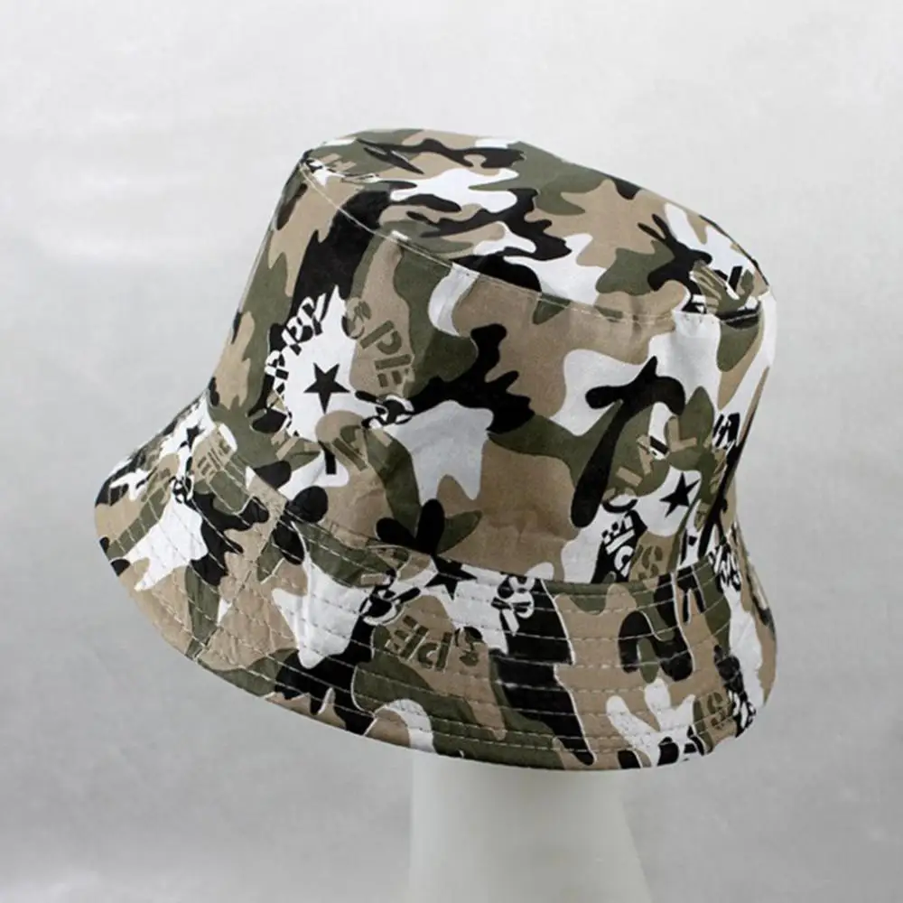 Fashion Bucket Hat Fisherman Cap Men\'s Women\'s Summer Outdoor Visor Sun Hat