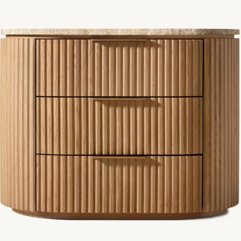 

Luxury Modern Furniture Bedroom Oak Bedside Table