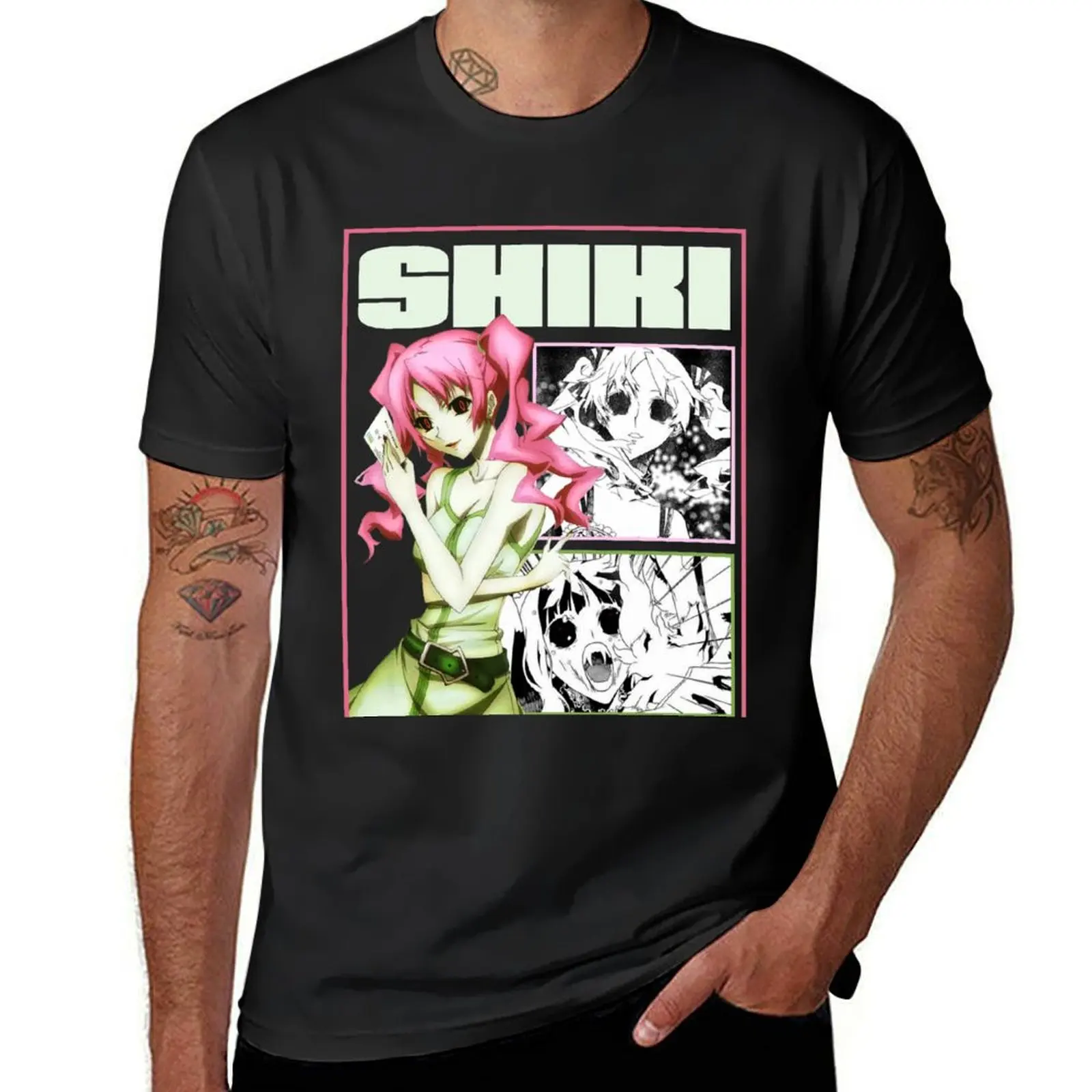 SHIKI T-Shirt sweat customizeds sports fans mens graphic t-shirts pack