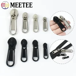 10Pcs 3# 5# 8# 10# Zipper Sliders for Nylon Zip Bag Clothes Auto Lock Zips Head Luggage Zippers Puller Repair Kit  Accessories
