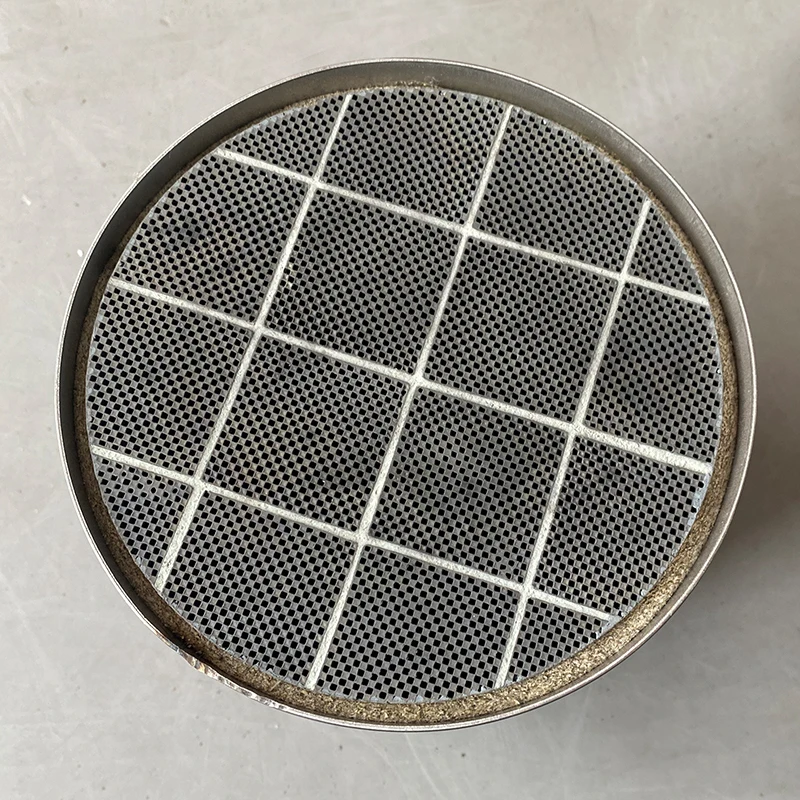 Silicon Carbide DPF Filter Diameter 154mm With Stainless Steel Housing Diesel Particulate Filter for Exhaust System