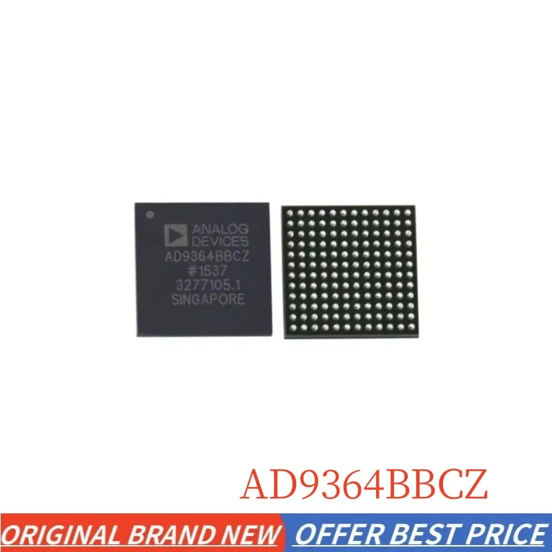 

Test perfect AD9364 AD9364BBCZ BGA-144 1X1 RF agile Wireless transceiver chip ic 1.3V SPI IN STOCK