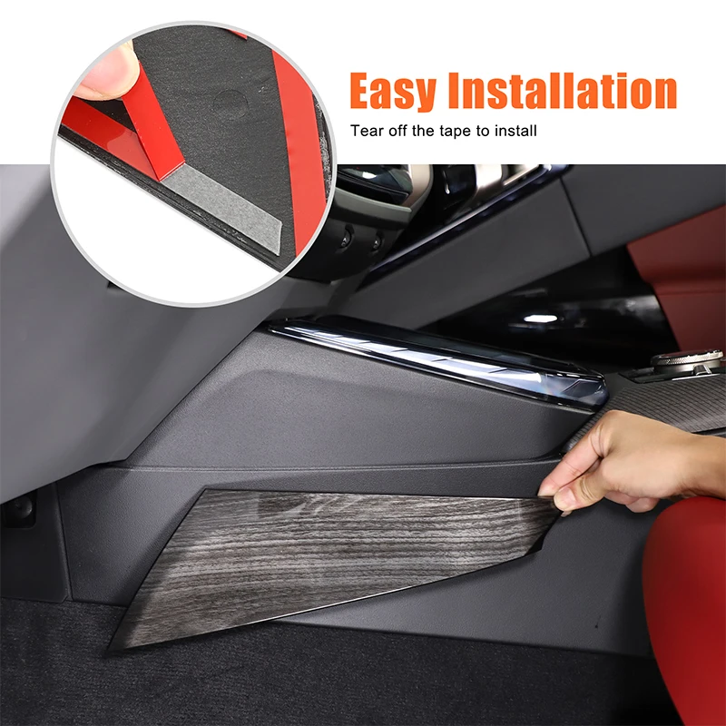 

2Pcs ABS Carbon Fiber For BMW X3 G45 2025+ Car styling central control gear side decorative strip sticker interior accessories