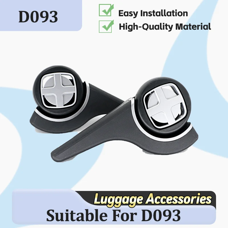 

For D093 Heavy-Duty Fixed-Direction Wheels Luggage Replacement Parts Non-Rotating Straight Rollers Luggage Repair Accessories