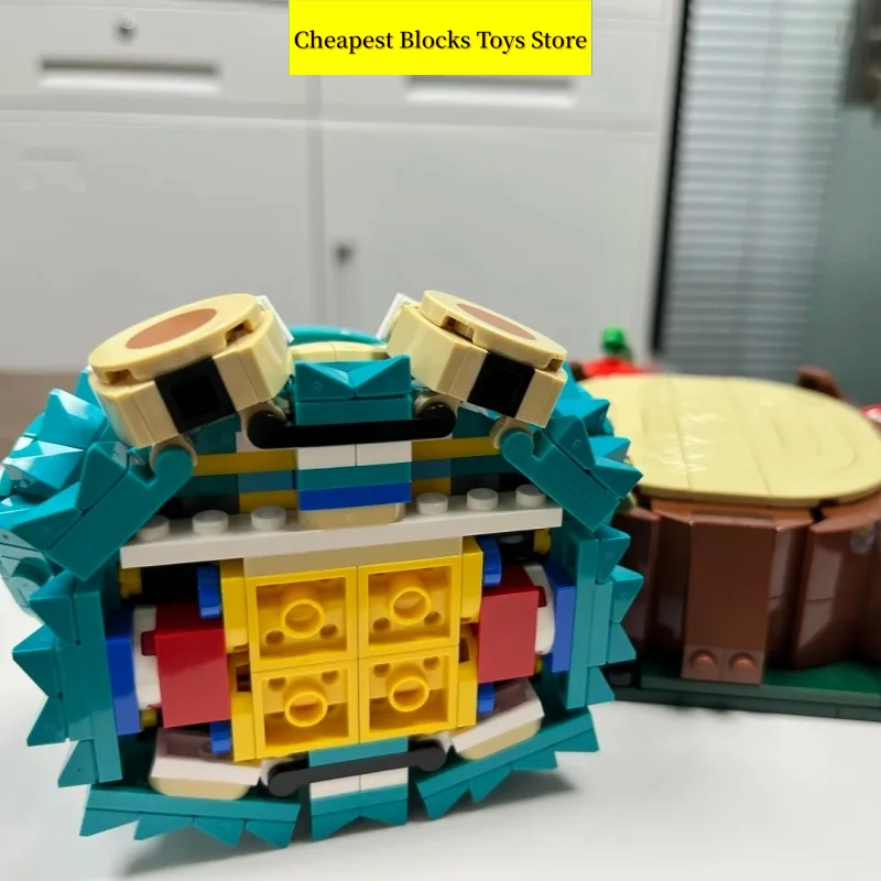 Cheapest Building Blocks Brick Posable Animated Beast Chubby Bear Display Model 2026 757pcs Christmas Toy for Family Decor Gifts