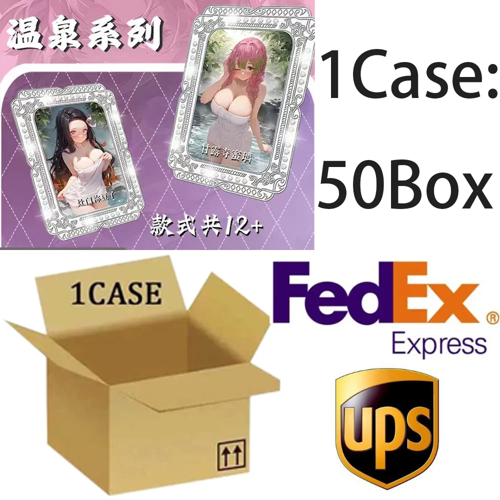 Wholesale Newest Caes Demon Slayer Collection Cards Shinobu Nezuko Tanjiro Mitsuri Booster Box TCG Hobby Gift