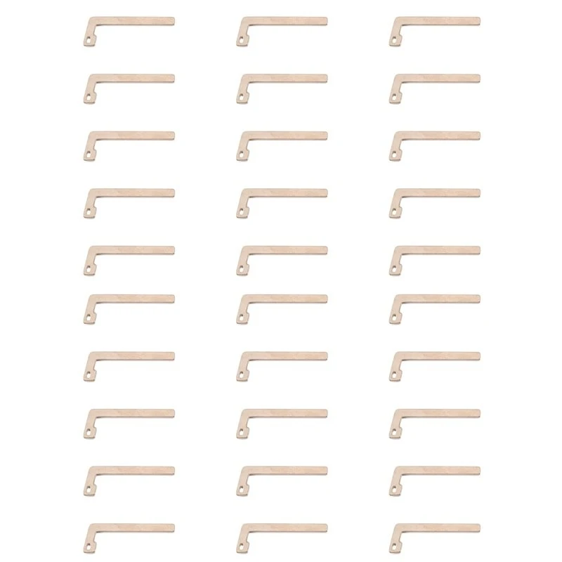 30PCS Car Smart Remote Emergency Key Blade For Geely E5 Replacement Spare Key-A97E