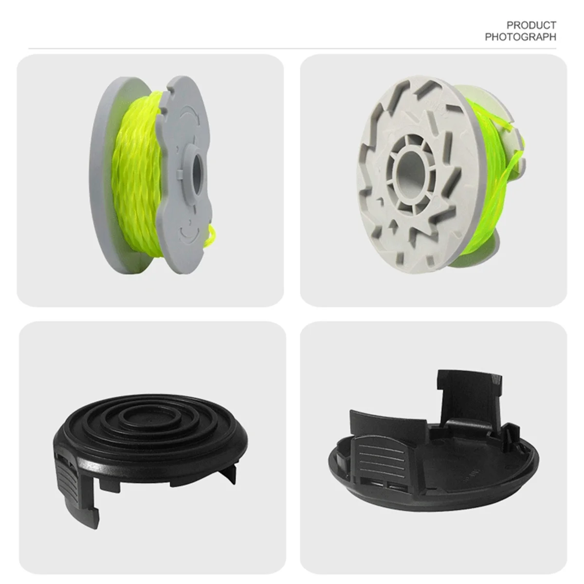 

ABTX для замены катушки и лески WA0014, 6 шт., совместимых с триммером для струн WG168 WG184 WG190 WG191