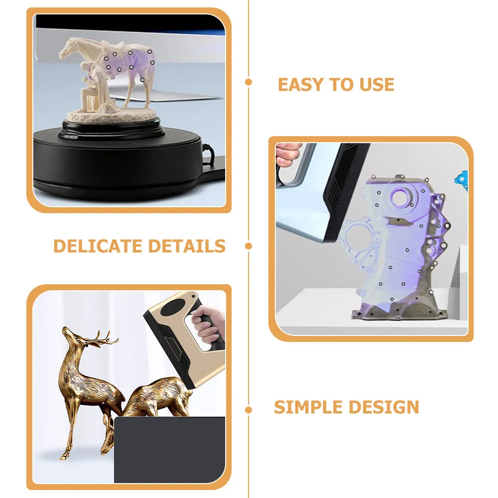 

3D Scanning Reflective Points Marker Sheet For Precision Positioning Reference Markers Architecture Engineering Design