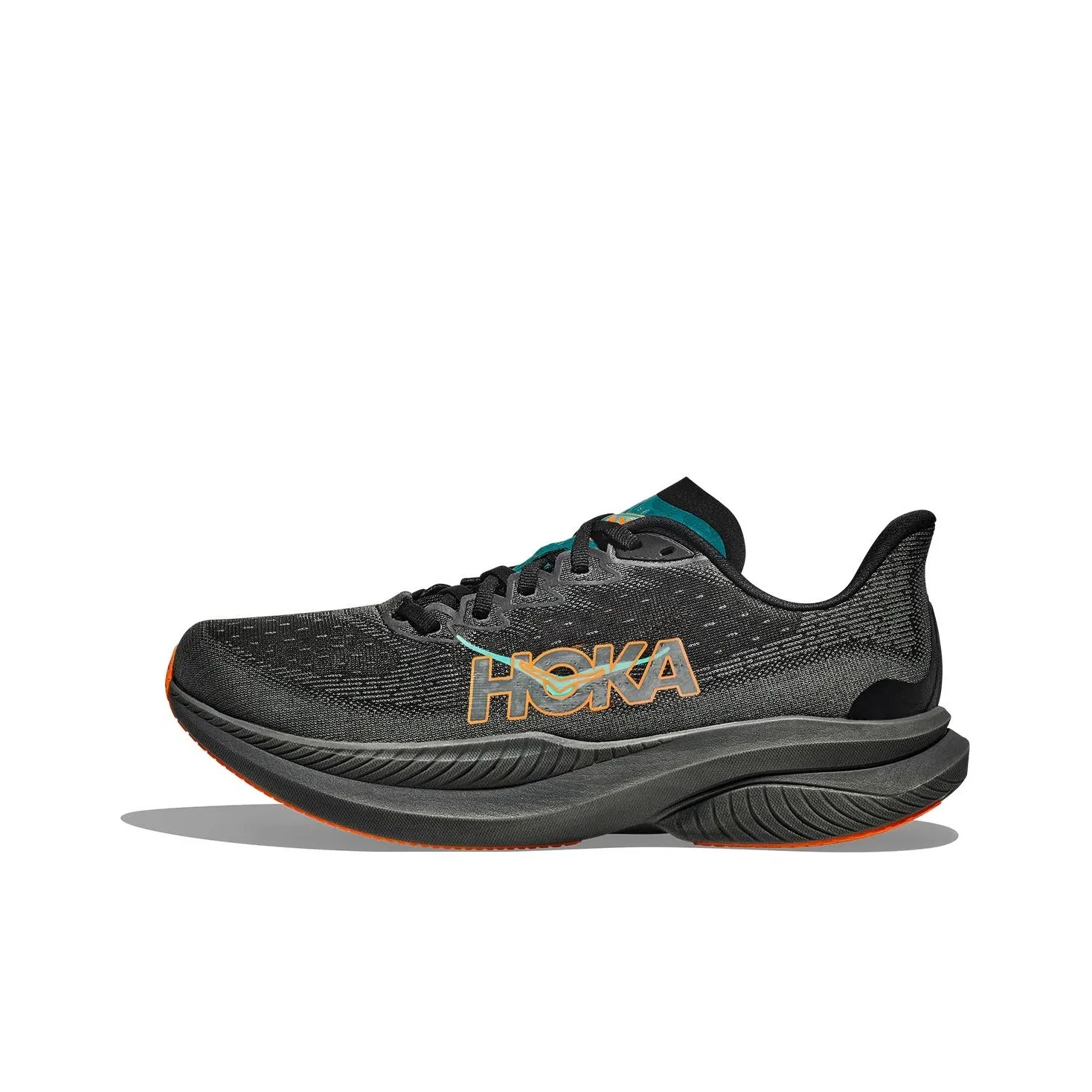 

Кроссовки HOKA ONE ONE MACH 6, нескользящие, износостойкие, низкие, для бега, мужские, черные, 1147790-bklc