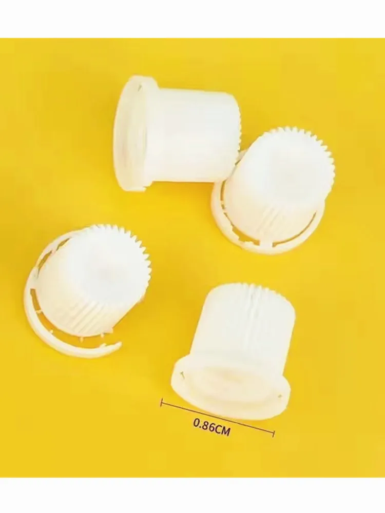 0.86cm caliber White Spout Pouch Cap 100pcs Lids of the Nozzle Bag, Food Grade Screw Cap Disposable suction cap