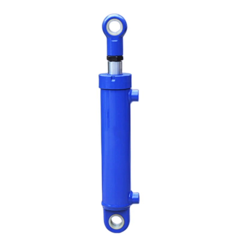 5T hydraulic cylinder hydraulic cylinder two-way lift small heavy-duty oil top hydraulic station diesel splitting machine