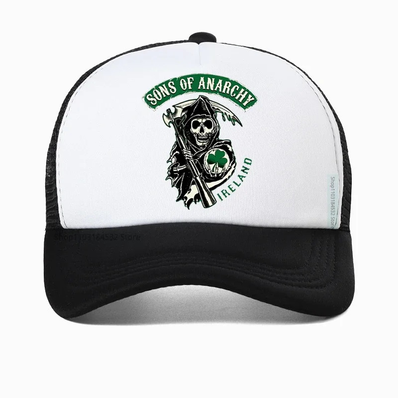 SAMCRO Baseball Cap SOA Sons of Anarchy Skull Dad hats Casual Snapback Hat Fashion High Quality Racing Motorcycle Sport caps