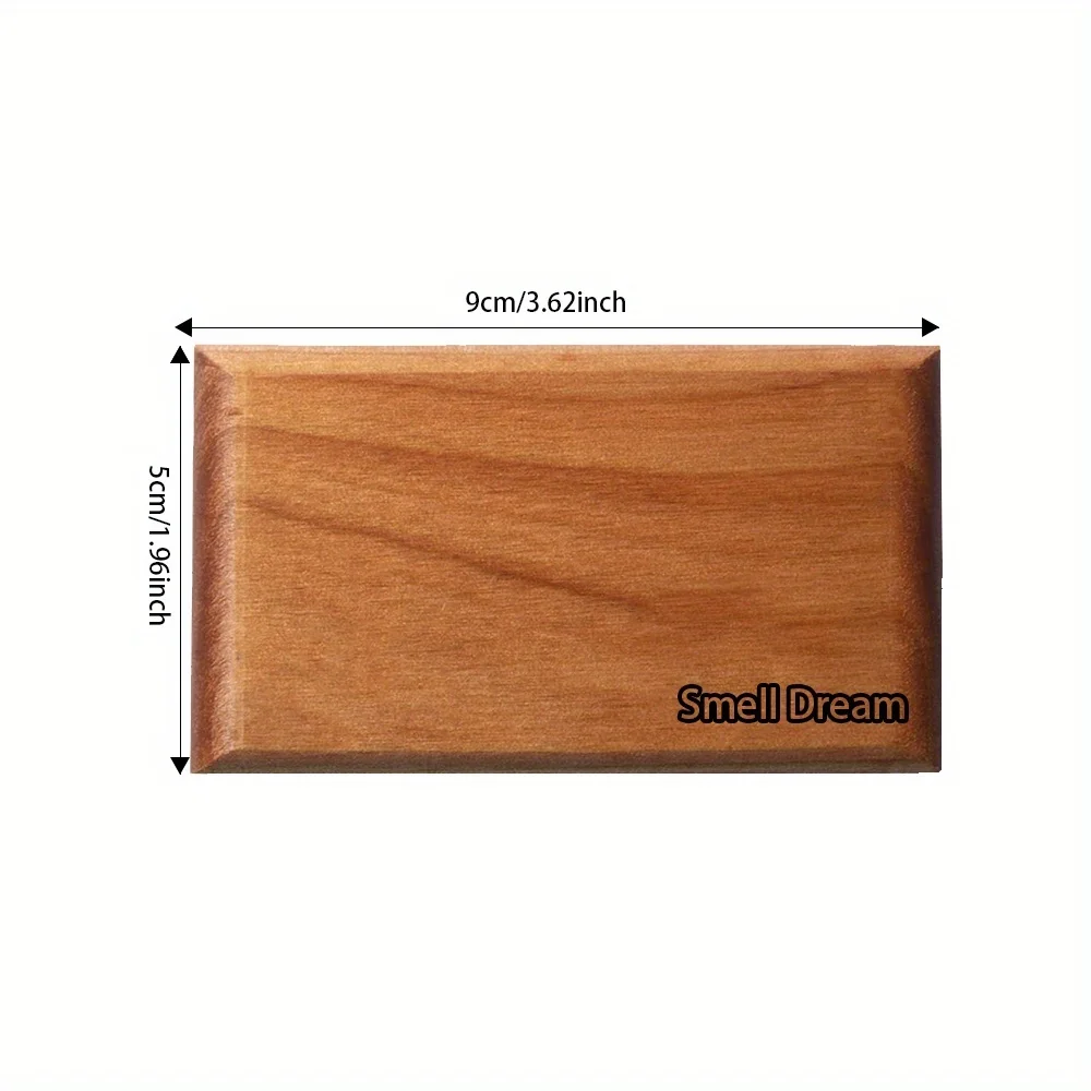 Wooden Scent Diffuser 6 Mixed Fragrances Long Lasting Aroma Decorative Air Freshener Ornament For Home Indoor