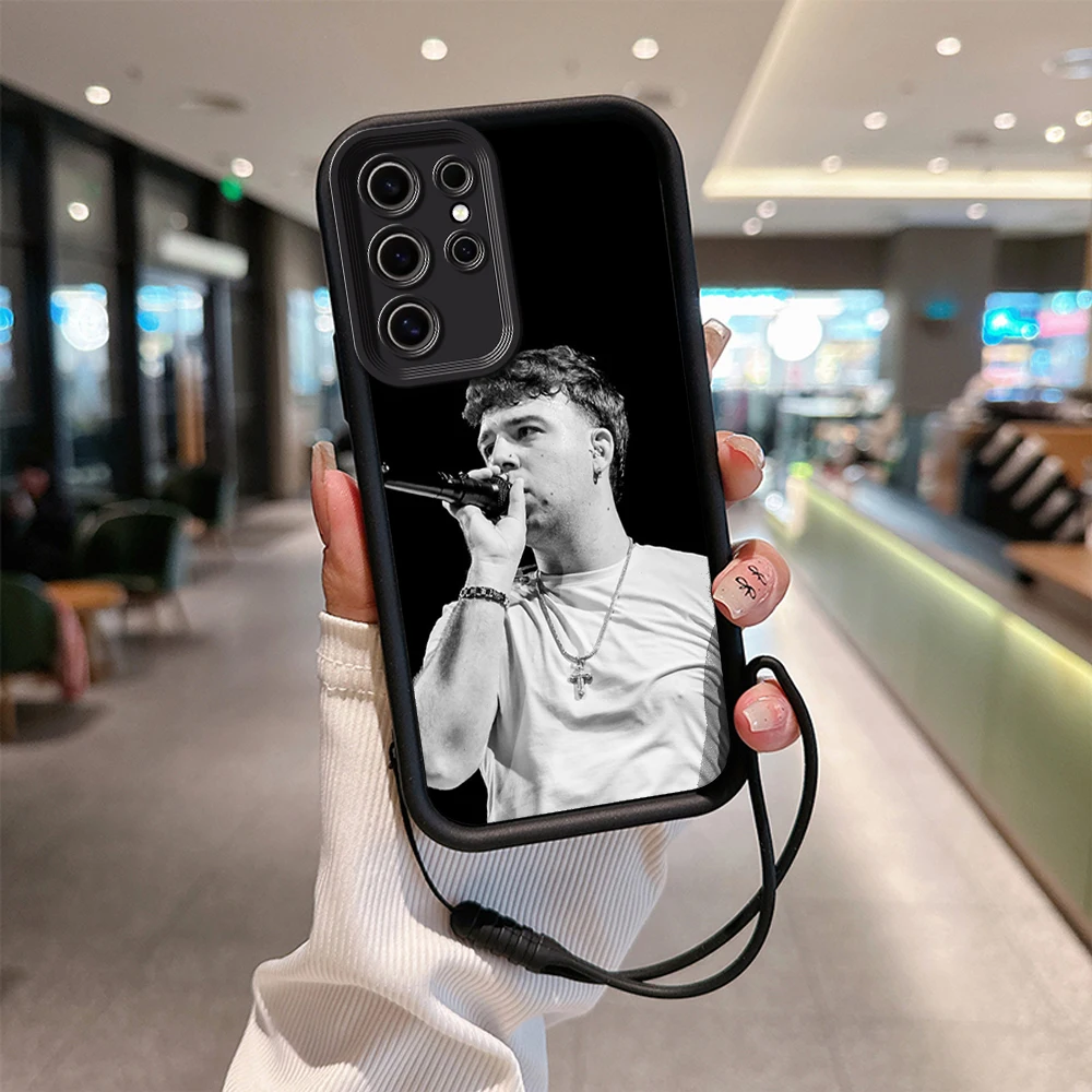 Rapper Quevedo Phone Case for Xiaomi Redmi 9A 9C 10 10C 12 12C K30 K40 K50 Note 10 11 12 Pro 5G Cover with Hand Strap