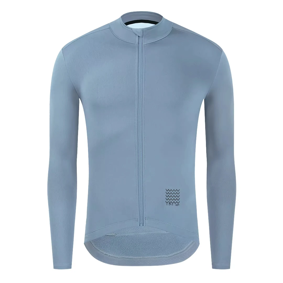 YKYWBIKE Männer Winter Thermo Fleece Langarm Männer Jacke MTB Fahrrad Mantel Pro Top Radfahren Jersey Ciclismo Fahrrad Kleidung 5 farbe