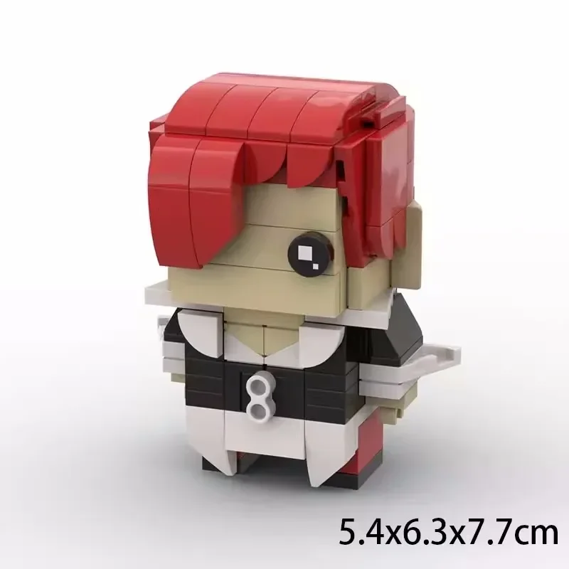 Gioco di combattimento arcade Pugno Personaggio dei cartoni animati Building Blocks MOC Kings Fighters Modello di assemblaggio in mattoni Puzzle Giocattolo per bambini Regalo di compleanno