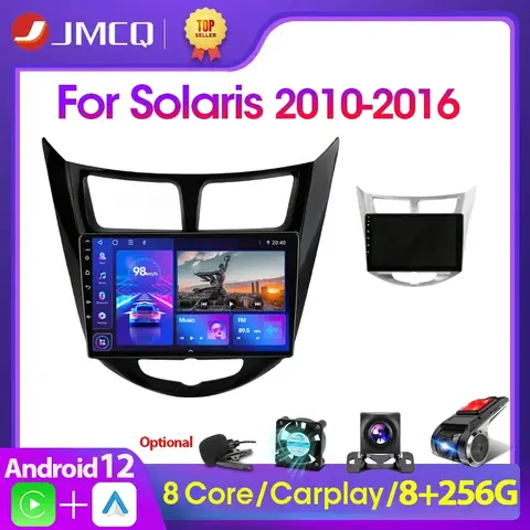 Android 12 2DIN Car Multimedia Player with GPS JMCQ