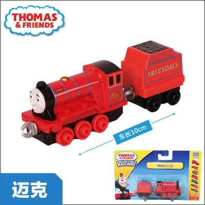 Original Thomas & Friends Trackmaster Train Rainbow Children Toys for Boys Diecast Railway Vehicle Percy NIA Sandy Harold Gift