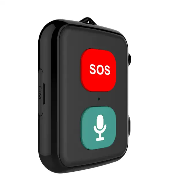 

4G Mini GPS Tracker Voice Broadcast Time Temperature SOS Fall Detection Tracker GPS Small Anti-Lost