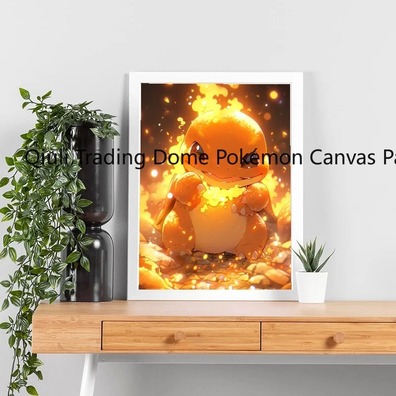 Pokemon Anime Charakter Charm ander Bild Poster Leinwand Malerei geeignet für Mode Home Room Wand dekoration Wandbild Kinder Geschenk