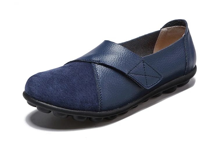 Frau Schuhe Weiche Leder Low Heels Schuhe frauen Elegante Wohnungen 2025, Casual Flache Schuhe Frauen Schuhe Neue Müßiggänger Zapatos mujer – Detail 30