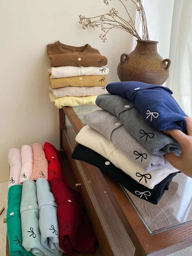 Crop Cardigan Vintage - سترة ناعمة للتنسيق 2026 خريف شتاء