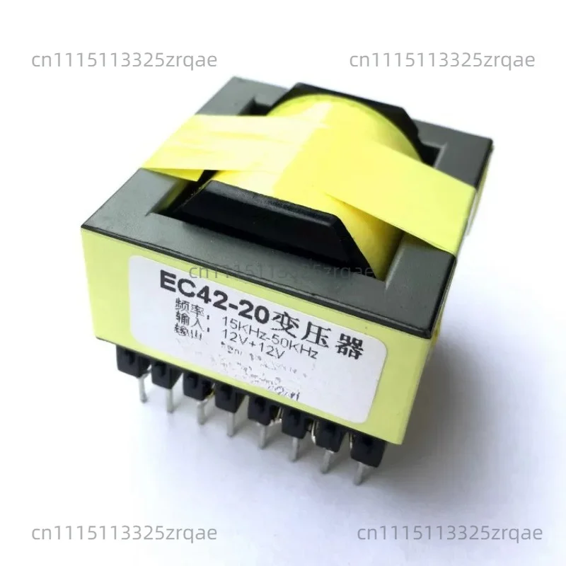 For High Frequency Transformer EC42-20 Thickened 800W Custom Pure Copper Skin Wound Step-up Fire Bull Inverter Transformer