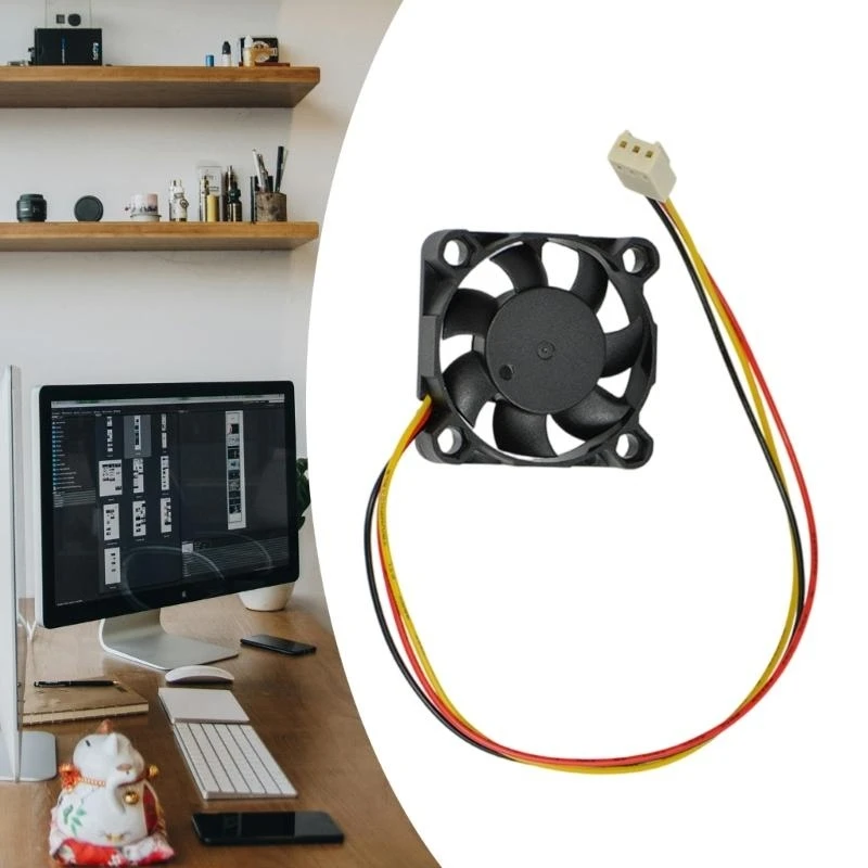 4010 40x40x10 3pin вентилятор 12 В бесщеточных охладителей радиатор для эффективного охлаждения в миниатюрных устройствах