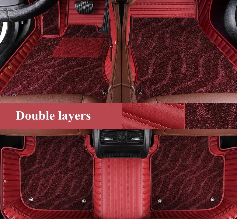 

Лучшее качество! Специальные автомобильные коврики на заказ для Mercedes Benz GLA 250 2025-2020, водонепроницаемые двухслойные ковры для GLA 250 2023