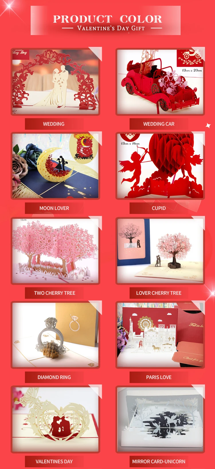 3d Pop-up Verlobung karten Liebhaber Hochzeits einladung Grußkarten laser geschnitten Valentinstag Geschenk Jubiläums karte Großhandel – Detail 3