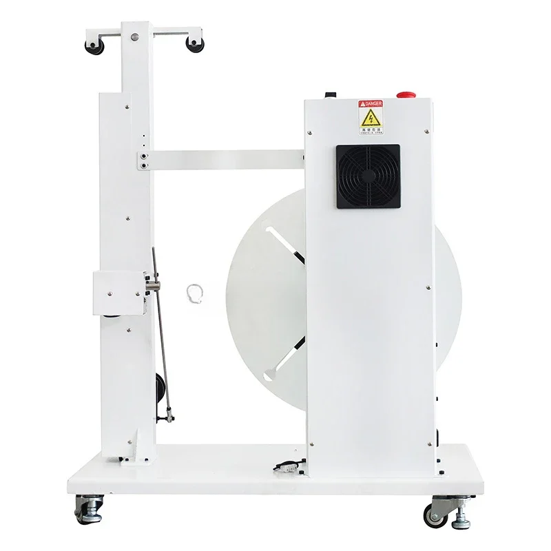 Horizontal feeding spool wire pay off  cable reel unwinding machine