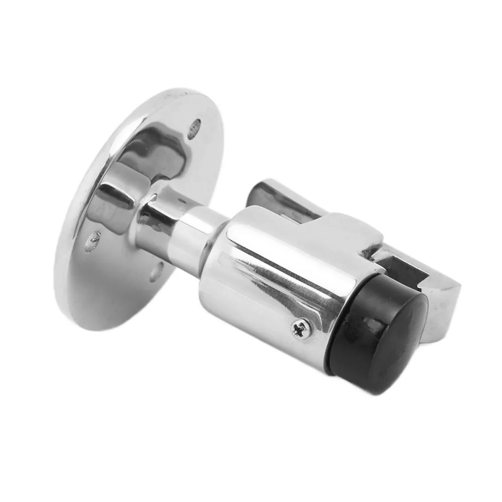 

Durable Construction 316 Stainless Steel Door Stop Silver Door Stopper Door Catch Holder Motorhome Use