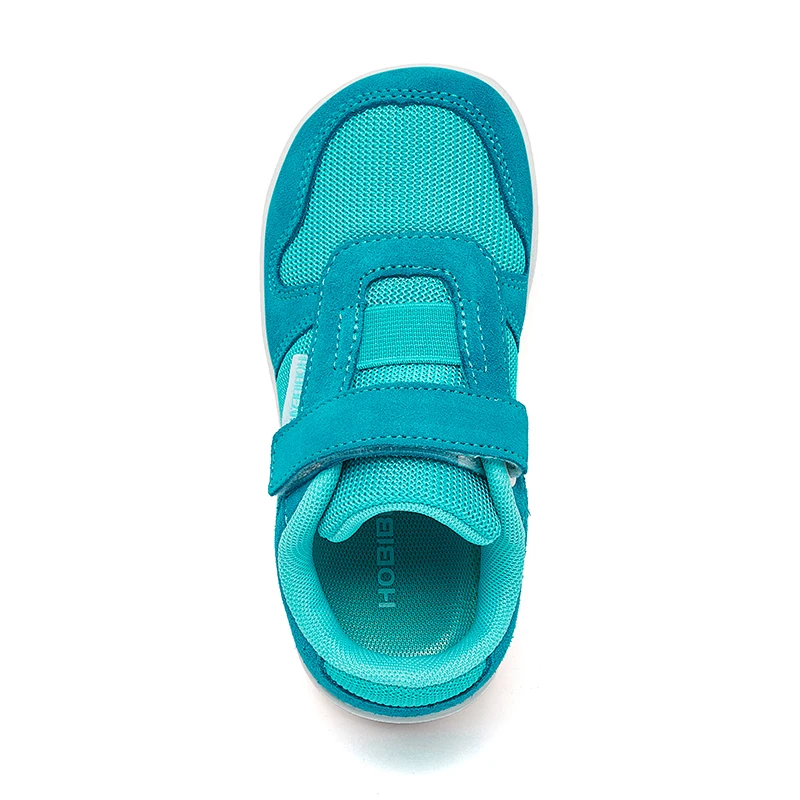 أحذية HOBIBEAR واسعة حافي القدمين للأولاد والبنات من الجلد الاصطناعي الشبكي خفيفة الوزن قابلة للتنفس أحذية رياضية بسيطة بدون قطرة #3