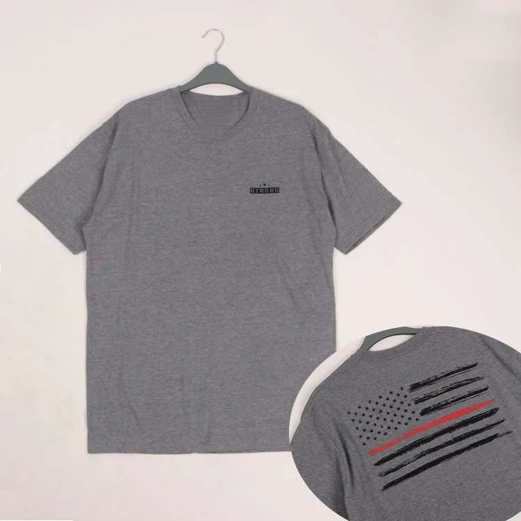 Very Beautiful! Stylish European and American Style, Comfortable, Loose, Round-neck, Short-sleeved T-shirt Men's Wear