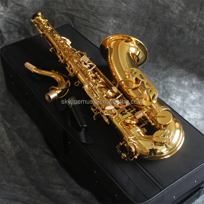 Tenor Saxophone, Golden Lacquer
