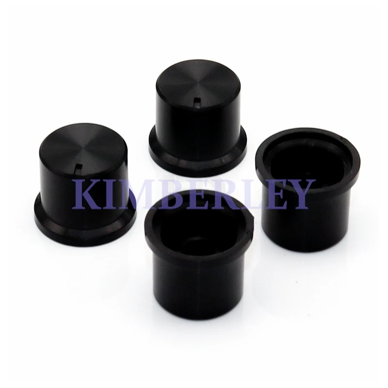 10PCS 19.5×16 Cap Type Plastic Knob Potentiometer Knob Power Amplifier Volume Knob Cap Electronic Instrument Switch