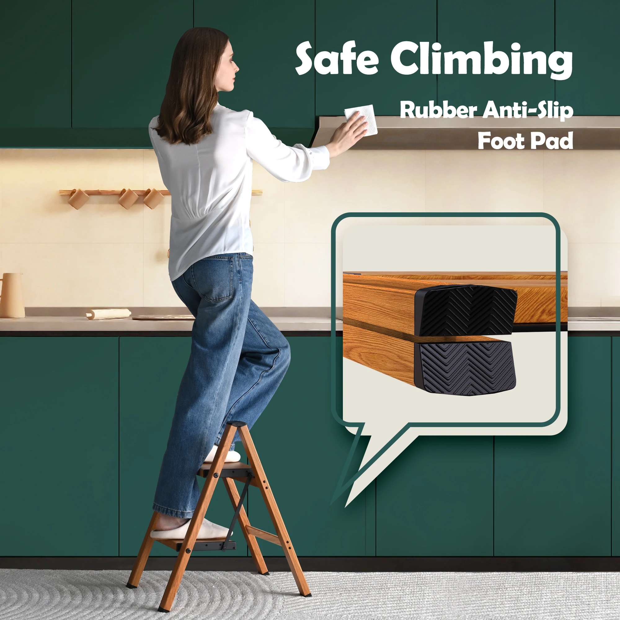 Рисунок 2 - Легкая складная алюминиевая лестница