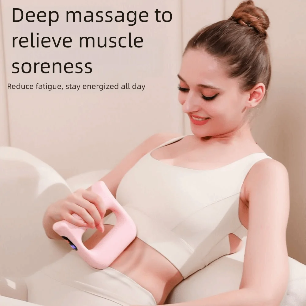 

Handheld Design Fascial Massage Ring Customization Feature Slimming Function Vibration Body Tool Fat Burning Professional Grade