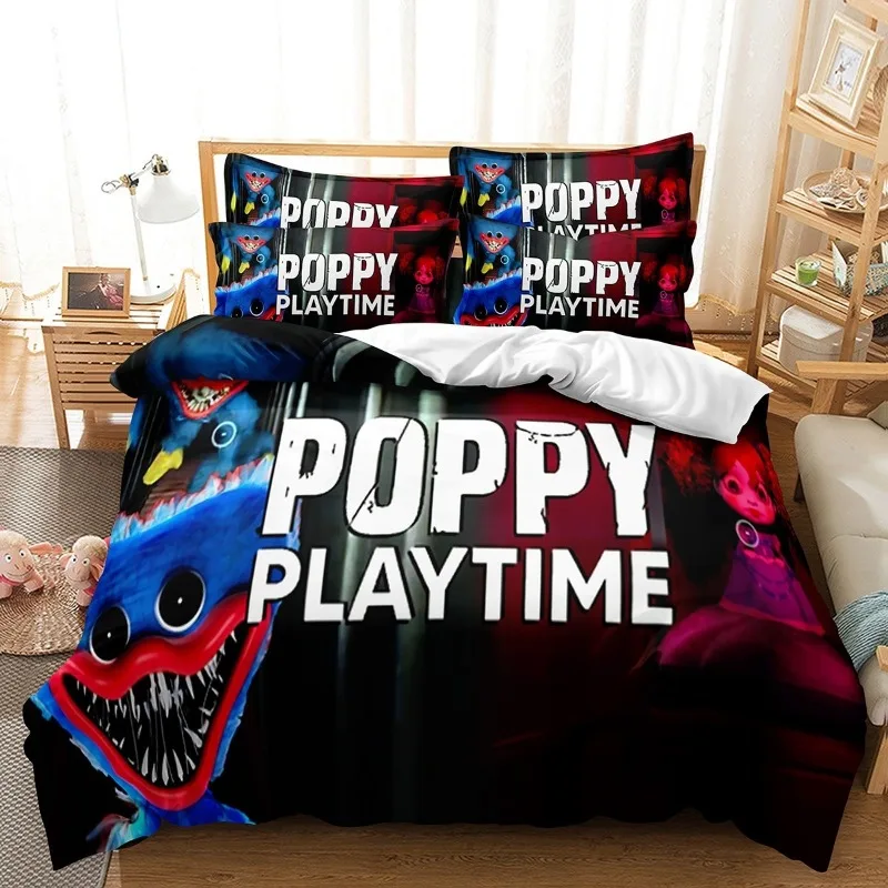 Poppy Playtimes Series Duvet Cover Bedding Comforter Set Twin Queen King Single Size Bed Linen Quilt Cover Home Textiles
