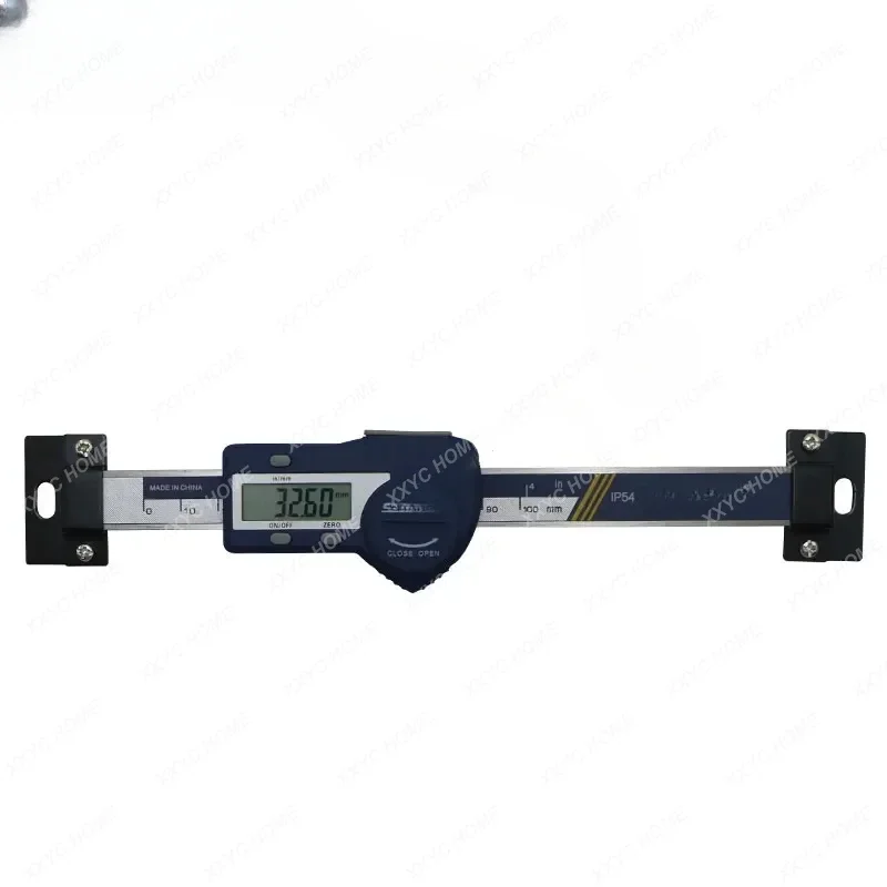 100 mm Stainless Steel Horizontal Linear Scale Type Digital Caliper LCD Display