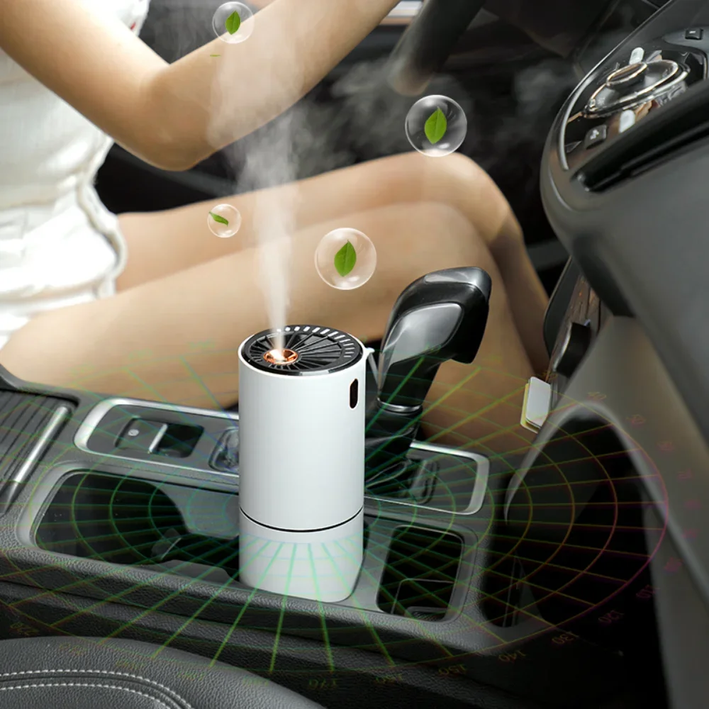 Auto Air Purifier Reiniger Negative Ionen Generator Spray Lufterfrischer Air Ionisator Sauerstoff-bar Bunte lichter Tragbare Luftbefeuchter