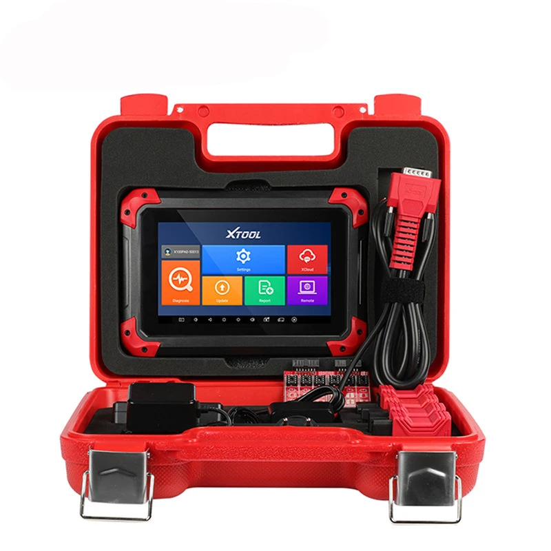 Newest X100 PAD PLUS OBDII Car Diagnostic Tool X100 Key Programmer With 12 Kinds Special Functions Update Online