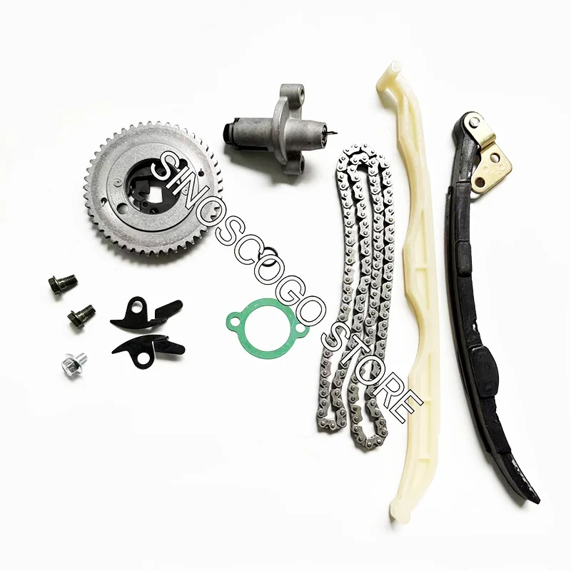 Original Hisun Tensioner Kit Timing Chain Guide Plate Camshaft Sprocket For Hisun 700 750 UTV ATV Tactic Vector Sector Quad