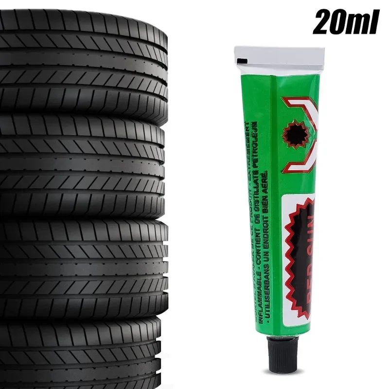 4/1PCS Car Motorcycle Bike Tyre Repairing Glue Wheel Tire Repair Glue Rubber Cement Adhesive Repair Tool