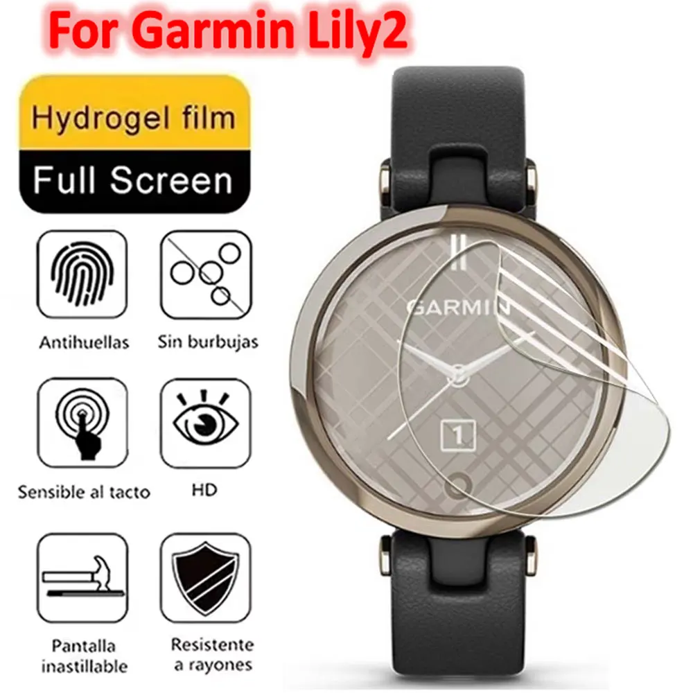 Weiche Hydrogel Klare Ultradünne Schutzfolie Für Garmin Lily2 High DefinitionScreen Protector Film Für Garmin Lily Zubehör