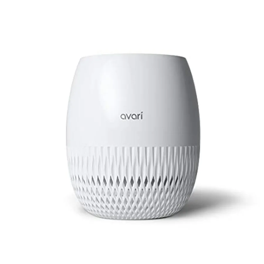 منقي هواء Avari EG مصنوع في كوريا مع تقنية فلتر HEPA منقوشة بـ 4 مراحل للاستخدام المنزلي والمكتبي يتضمن فلترًا مسبقًا