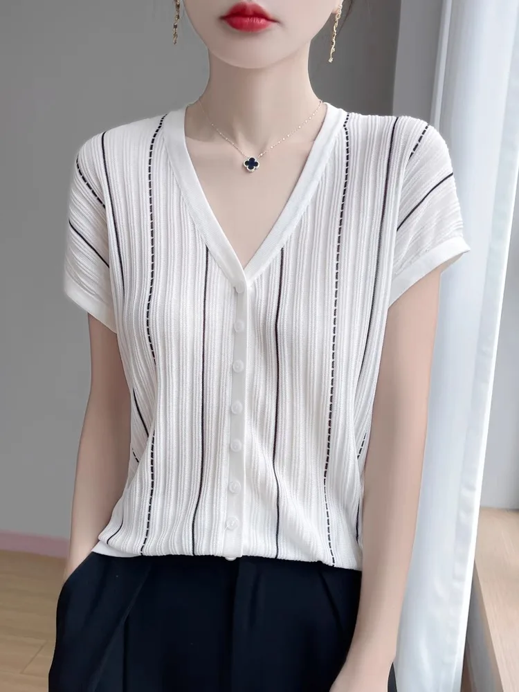   Lyocell ort Sve Open Cardigan Color Blo da donna Leggero Aria condizionata irt oulder Lunghezza Flng S...