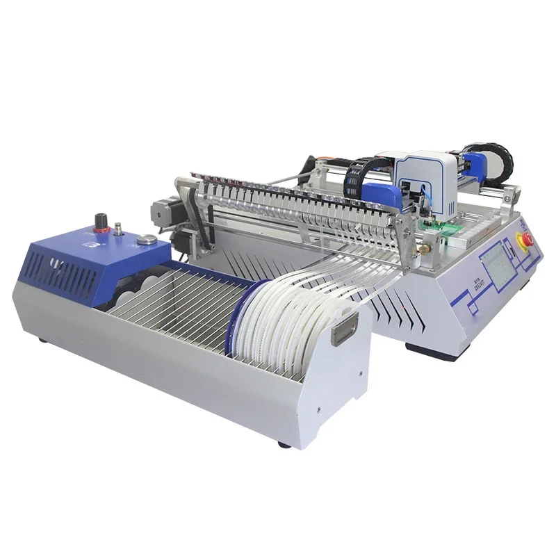 ZB3245T Fully Automatic SMT Machine High-speed Placement Device Desktop Pick Place Machine  360°High Precision LED IC Mounter